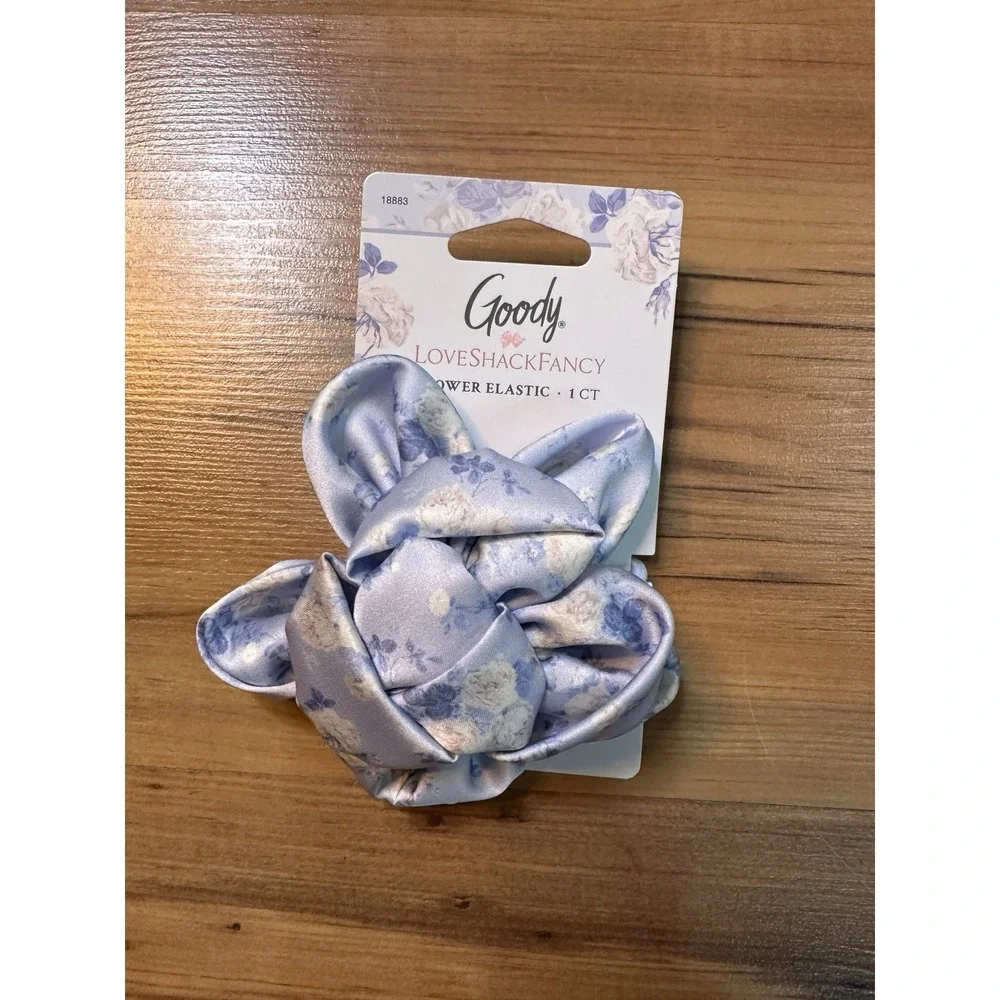 Goody x LoveShackFancy Flower Hair Tie Everblooming Rosettes Hair New